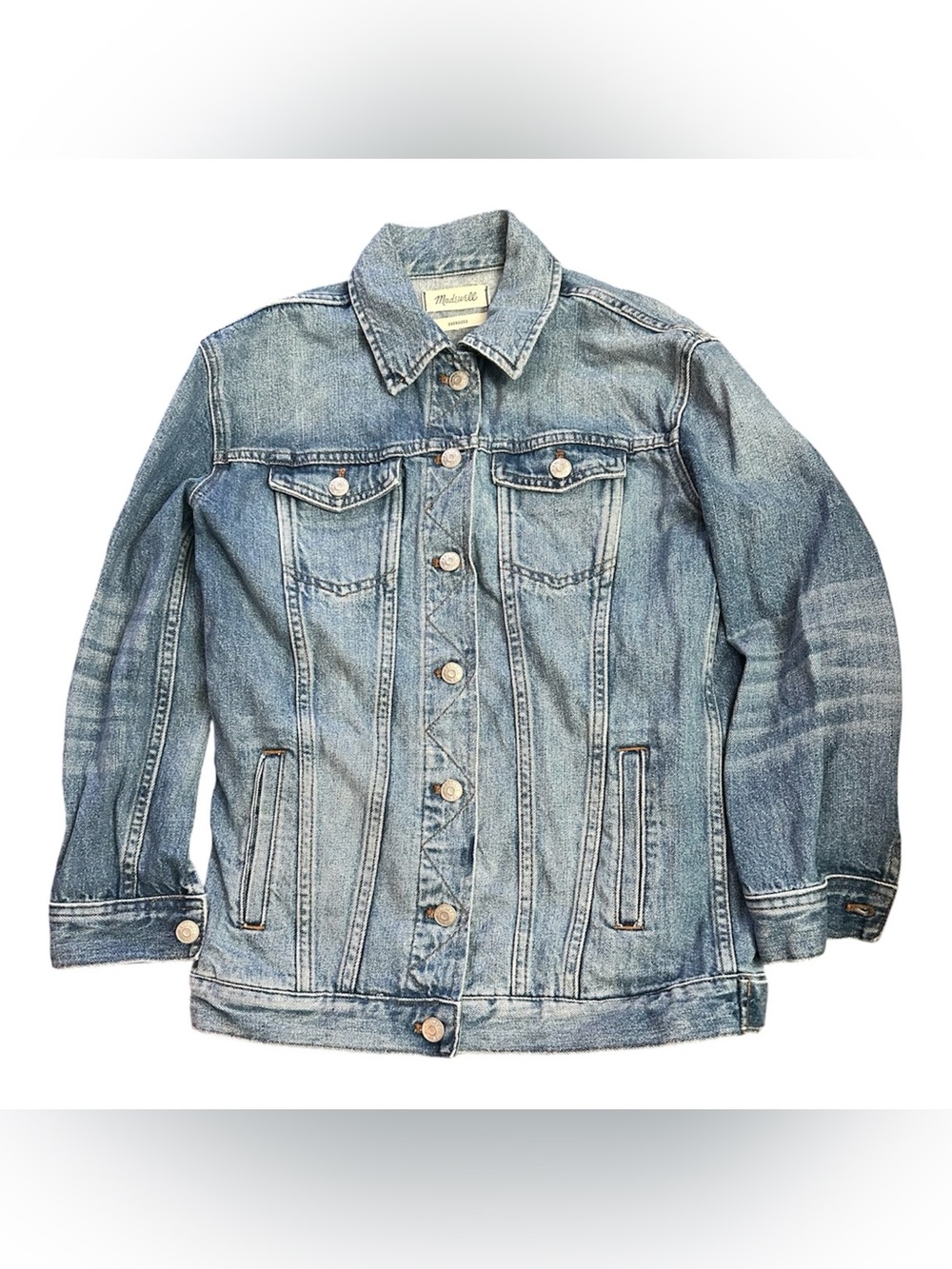Madewell Vintage-Inspired Light Blue Denim Jacket
